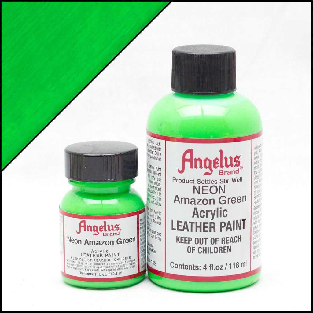 Angelus Leerverf Neon Popsicle Green