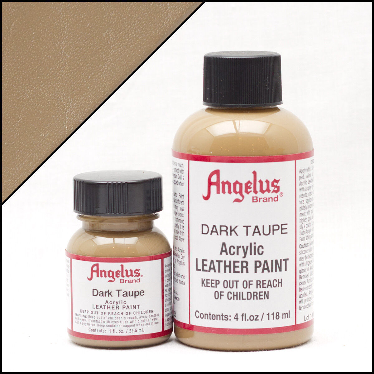 Angelus Leerverf Dark Taupe