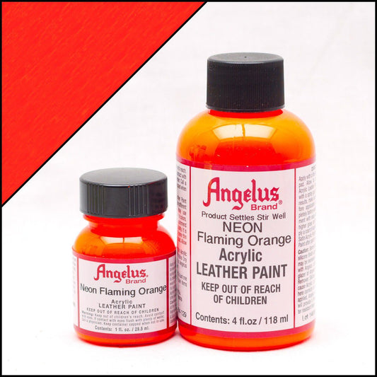 Angelus Leerverf Neon Flaming Orange