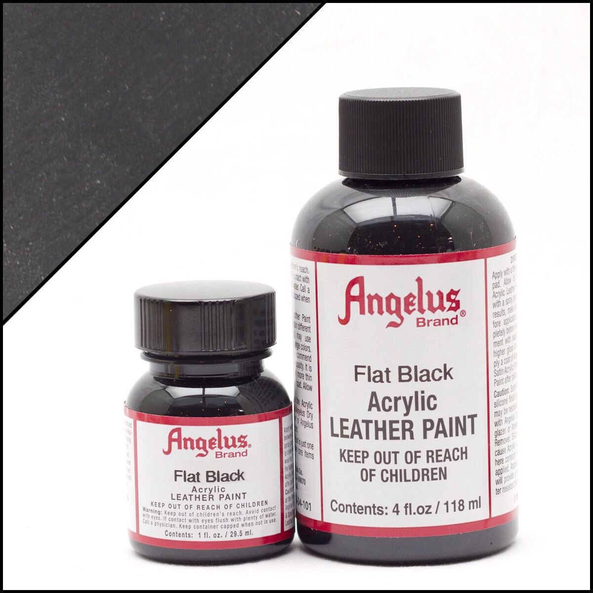 Angelus Leerverf Flat Black