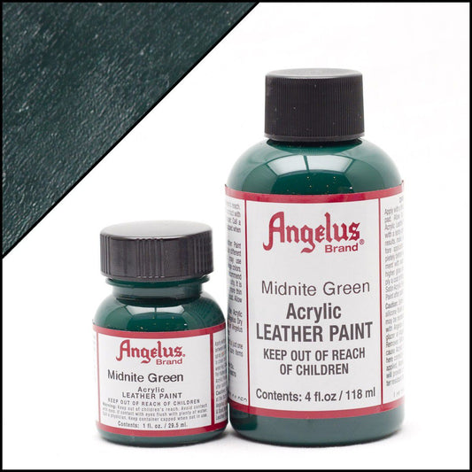 Angelus Leerverf Midnite Green