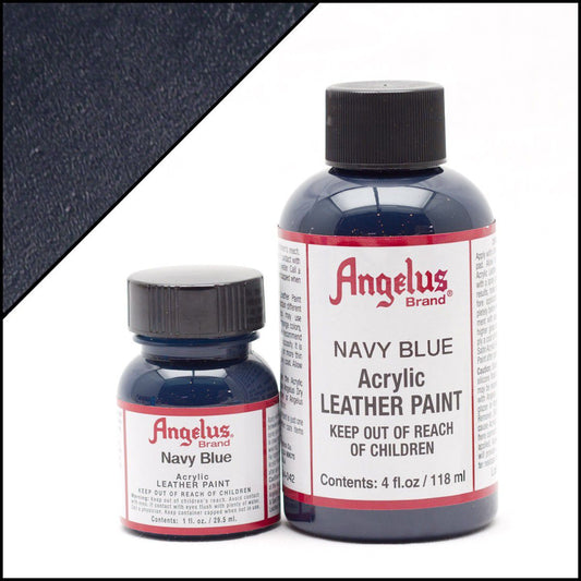 Angelus Leerverf Navy Blue