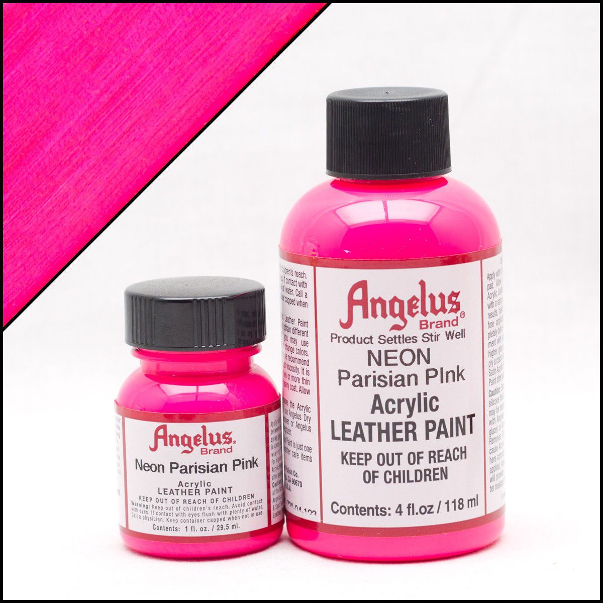 Angelus Leerverf Neon Parisian Pink