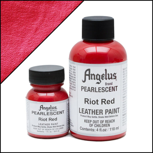 Angelus Leerverf Pearlescent Riot Red