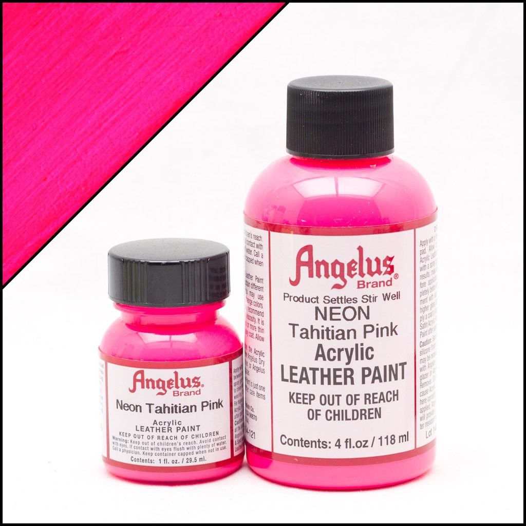 Angelus Leerverf Neon Tahitian Pink